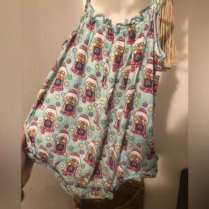 Posh Peanut Bubble Gum Bubble Romper!